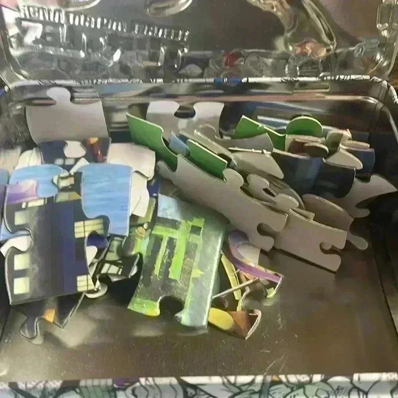 Nickelodeon teenage mutant ninja turtles lunchbox with puzzle - Picture 6 of 7